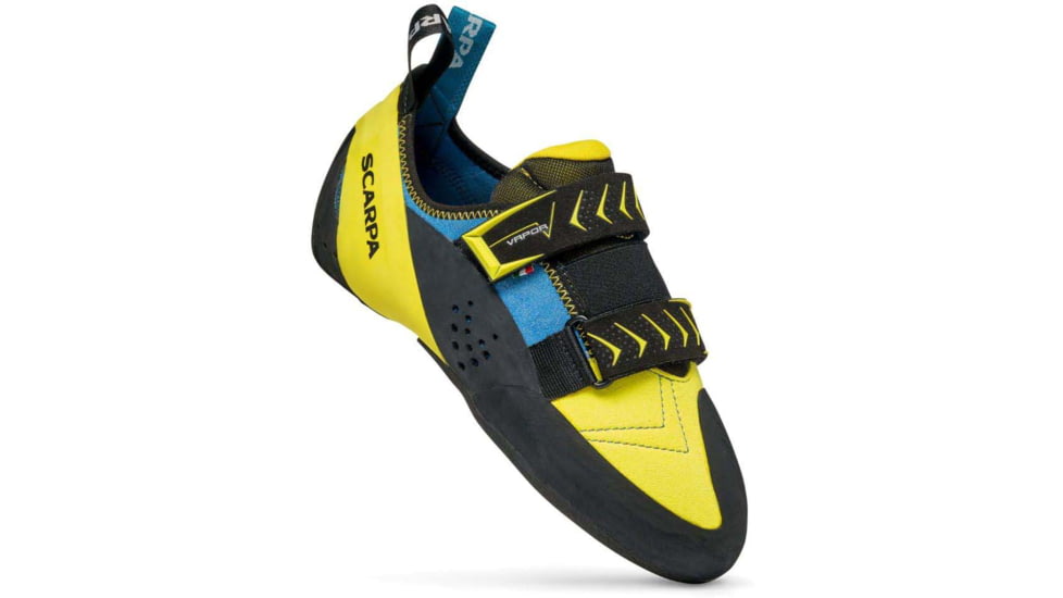 Scarpa Vapor V Climbing Shoes - Mens, Ocean/Yellow, 42.5, 70040/001-OcnYel-42.5