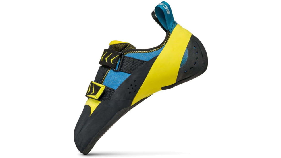 Scarpa Vapor V Climbing Shoes - Mens, Ocean/Yellow, 42.5, 70040/001-OcnYel-42.5