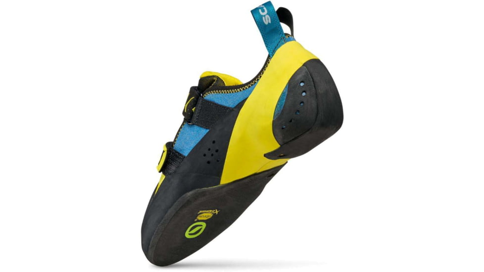 Scarpa Vapor V Climbing Shoes - Mens, Ocean/Yellow, 42.5, 70040/001-OcnYel-42.5