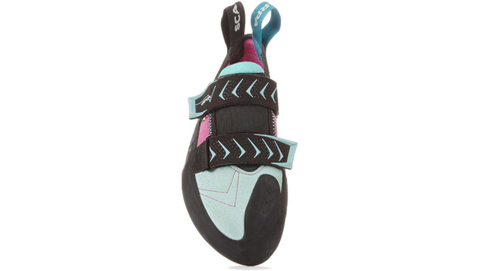 Scarpa Vapor V Climbing Shoes - Womens, Dahlia/Aqua, 38, 70040/002-DalAqua-38