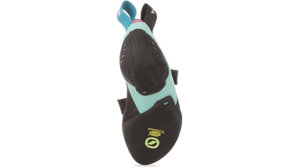 Scarpa Vapor V Climbing Shoes - Womens, Dahlia/Aqua, 38, 70040/002-DalAqua-38