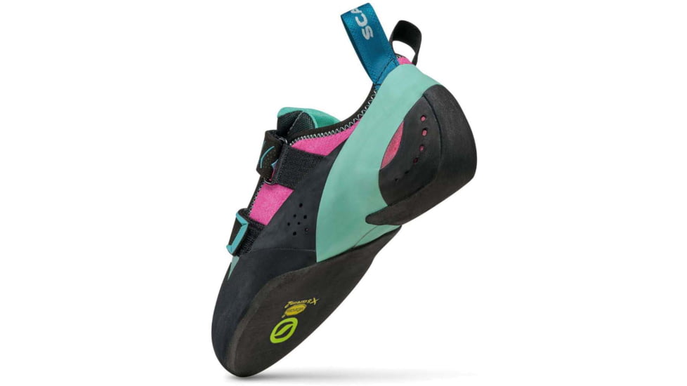 Scarpa Vapor V Climbing Shoes - Womens, Dahlia/Aqua, 38, 70040/002-DalAqua-38