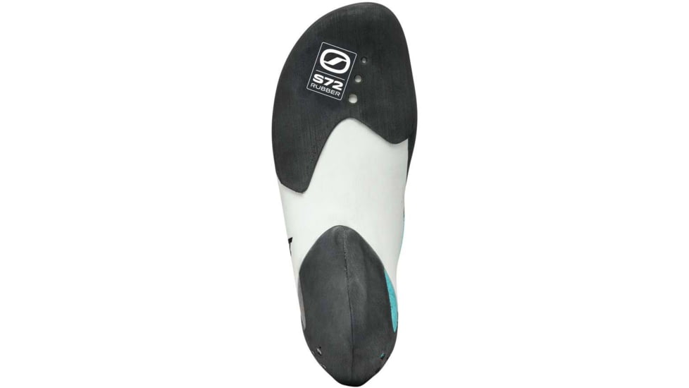 Scarpa Veloce L Climbing Shoes - Womens, Light Grey/Maldive, 36, 70079/002-LtgryMal-36