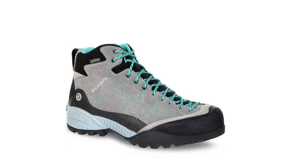 Scarpa Zen Pro Mid GTX Hiking Shoe - Womens, Mid Grey/Lagoon, 40.5, 72525/202-MidgryLag-40.5