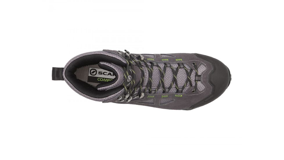 Scarpa ZG Lite GTX Shoes - Mens, Dark Grey/Spring, Medium, 42, 67080/200-DgrySpg-42