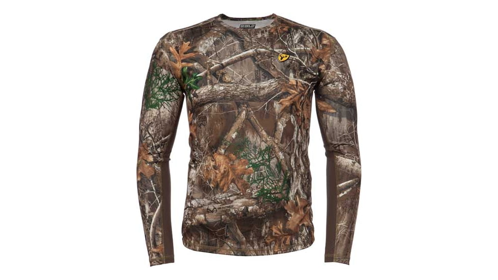 Scentblocker Blocker Outdoors Performance Tee Angatec W/s3 Ls Rt-edge Lg