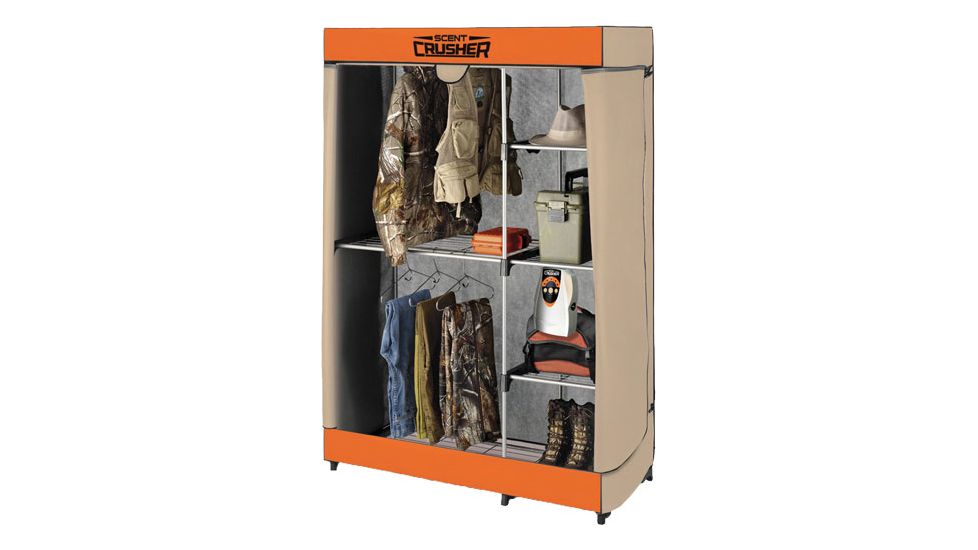 Scentcrusher Flexible Hunter's Closet W/ Ozone Generator