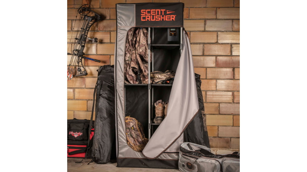 Scentcrusher Halo Series Locker Lite Ozone Generator, 28x69x20in, Grey, SC59353