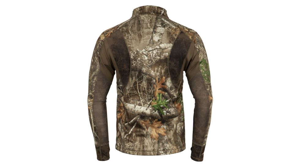 ScentLok Baseslayers AMP Midweight Top - Mens, Realtree Edge, Medium 82606-153-MD