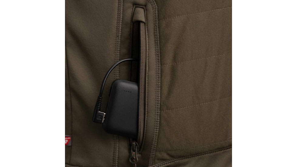 ScentLok BE:1 Reactor Puffy Heated Vest - Men's, Loden, Small, 1409317