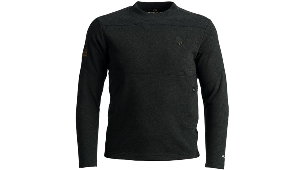 ScentLok BE:1 Trek Heated Base Shirt - Men's, Large, Blackout Black, 1409325