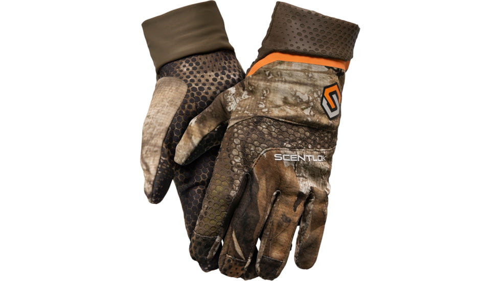 ScentLok Lightweight Shooter Gloves, Realtree APX, Medium, 1409256