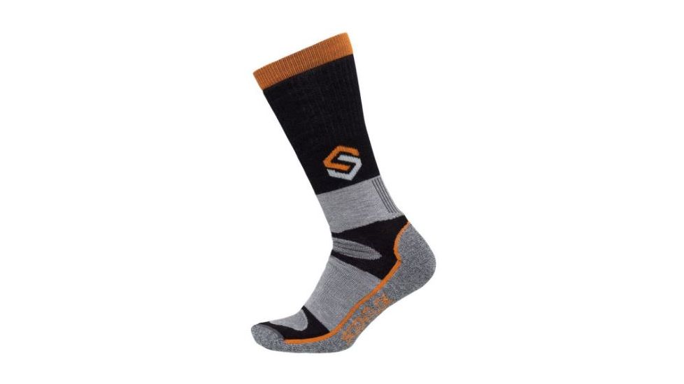 ScentLok Merino Thermal Crewmax Sock, Black, MD 89248-090-MD
