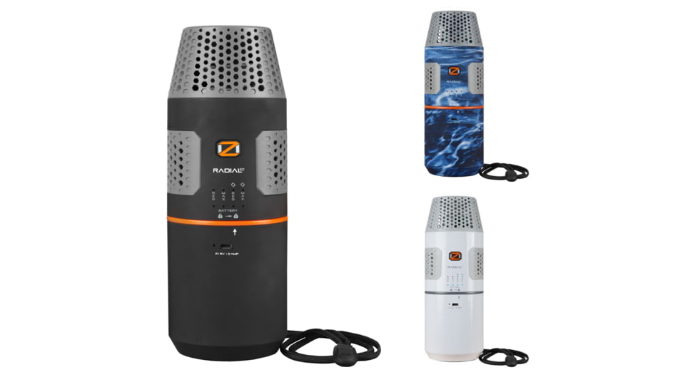 ScentLok OZ Radial EZ Ozone Generator, Black, MO Marlin, White/Grey