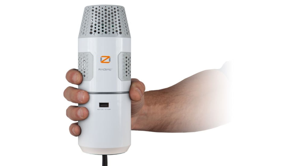 ScentLok OZ Radial Portable Ozone Generator, White/Grey, 4151090-233-OS