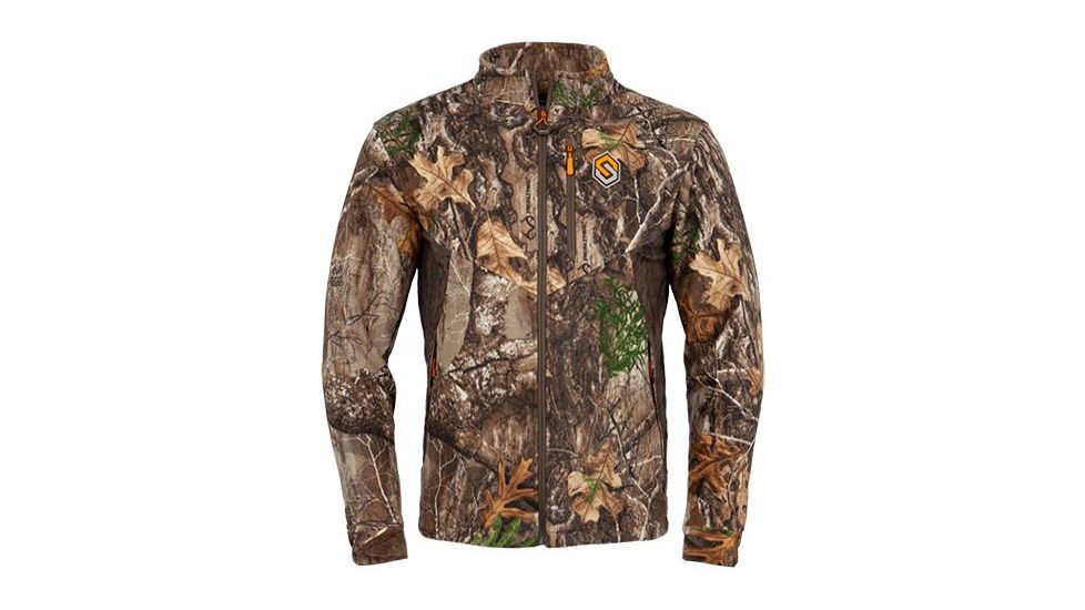 ScentLok Wind Brace Windproof Fleece Jacket - Mens, Realtree Edge, Large 83612-153-LG