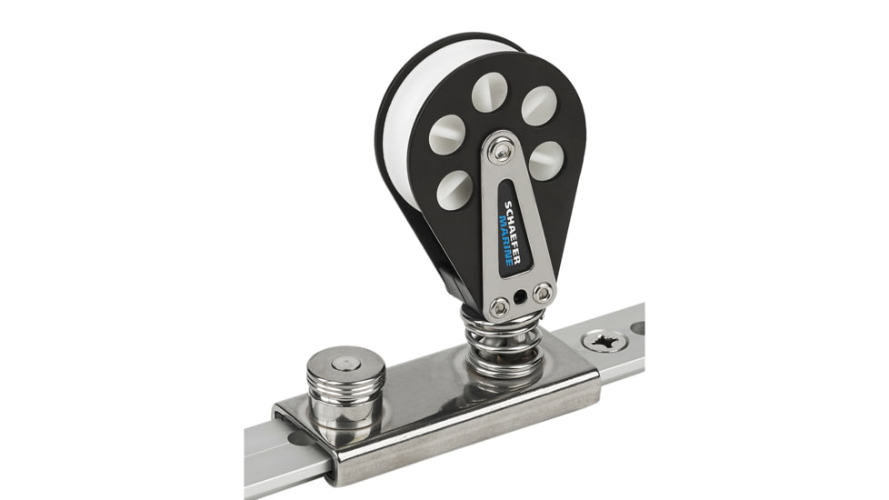Schaefer Marine Loaded/Lined Slide/Aluminum f/1-1/4" T-Track Spring 74740