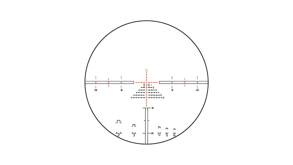 Schmidt &amp; Bender 1-8x24 PM II ShortDot Dual CC MDR-T6 1cm cw ST,LT, More Tactical Clicks, Single Turn, Locking Turrets Zero Click, RAL8000, length 293mm / 30mm tube, 683-845-43E-K1-H1