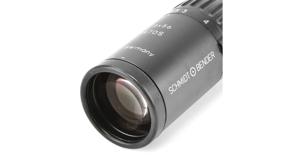 Schmidt &amp; Bender 2.5-13x56 Stratos Rifle Scope w/FlashDot Reticle, Black 751-811-707