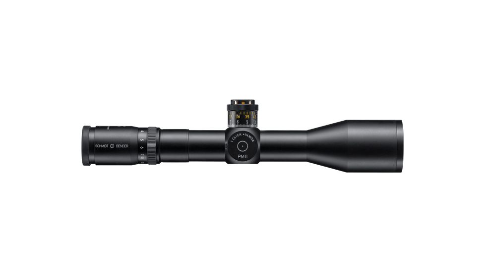 Demo,Schmidt Bender 3-12x50 PM II/LP Rifle Scope,34mm,P3L/P4L/P4L fein/Police Reticles,Black 644-911-762-98-74A20-DEMO