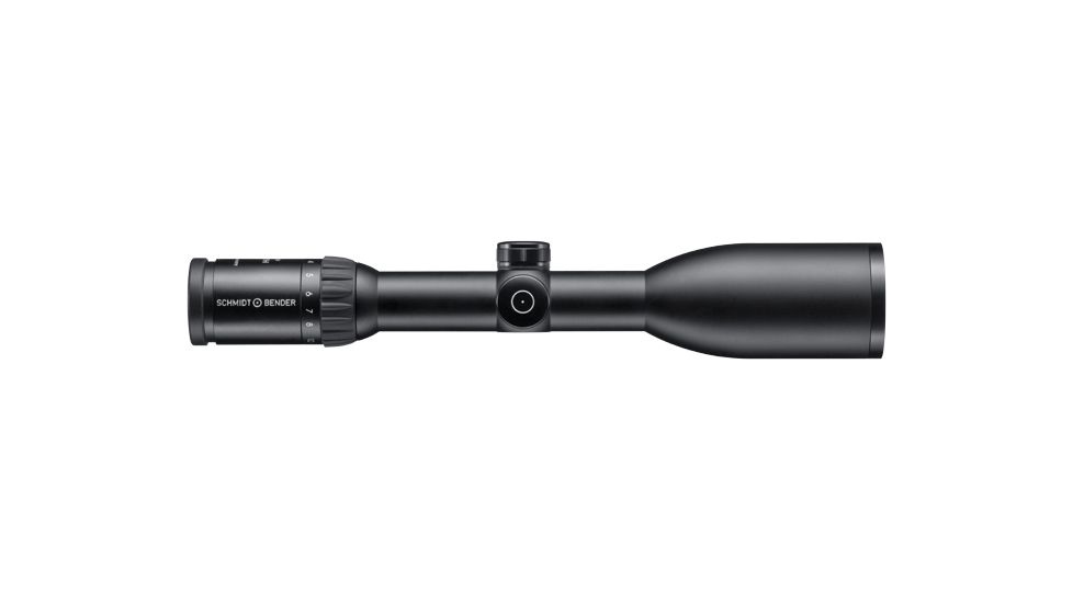 Schmidt Bender 3-12x50 Zenith Rifle Scope - A7 FFP Reticle - Non-Illum. - Capped Adj., Black, 974-811-702