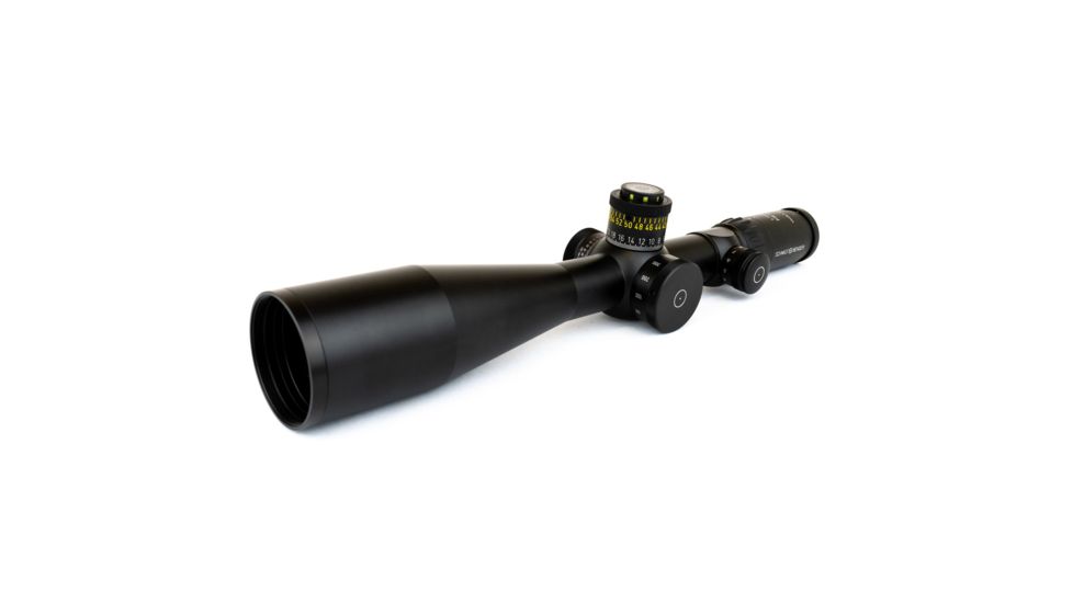 Schmidt Bender 5-25x56 PM II/LP Second Focal Rifle Scope, P4F2-MOA SPF .25MOA DT/ST Reticle, Black, 34mm, 677-911-995-A8-A2