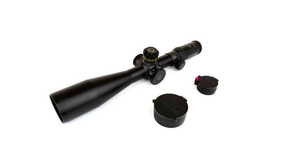 Schmidt Bender 5-25x56 PM II/LP Second Focal Rifle Scope, P4F2-MOA SPF .25MOA DT/ST Reticle, Black, 34mm, 677-911-995-A8-A2
