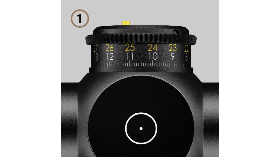 Schmidt &amp; Bender 5-25x56 PM II Rifle Scope, 34 mm Tube, First Focal Plane, GR2ID Reticle, 1cm ccw DT / ST, Black, 689-911-422-90-68