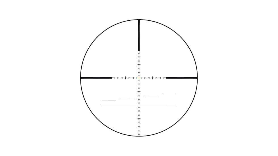 Schmidt &amp; Bender 5-25x56 PM II Rifle Scope, 34 mm Tube, First Focal Plane, P4FL-MOA Reticle, 0.25 MOA ccw DT / ST, Black, 689-911-982-A8-A2