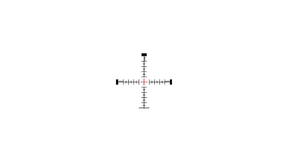 Schmidt &amp; Bender 5-25x56 Police Marksman II LP 34mm Rifle Scope w/P4F Reticle, DBL Turn MOA 677/LPP4FMOA