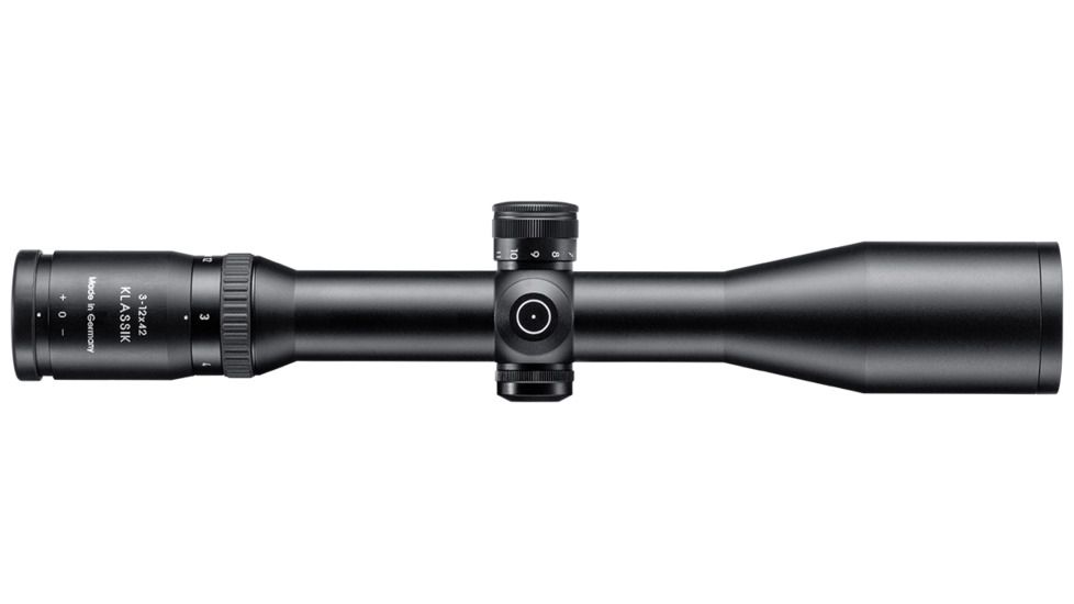 Schmidt and Bender Klassic Hunting Rifle Scope, 7 Reticle, 3-12x42mm 945872