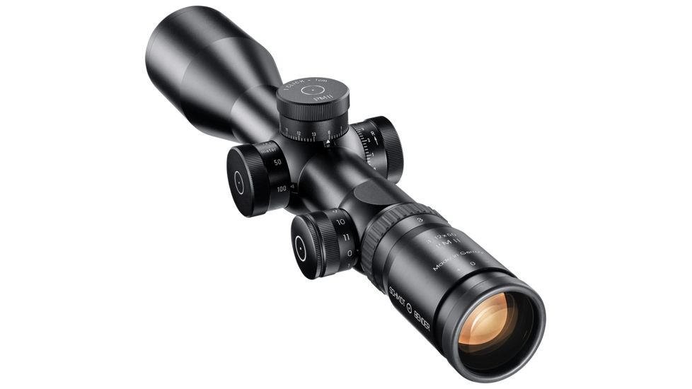 Schmidt Bender Police Marksman 3-12x50 LP Illuminated P4 SGL Turn CM Rifle Scope 944/LP P4 CM