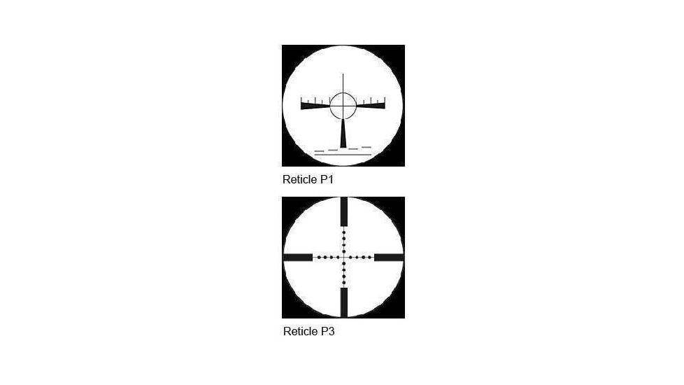 Schmidt &amp; Bender Police Marksman 3-12x50 Parallax PM Rifle Scopes with P1 - P3 Reticles