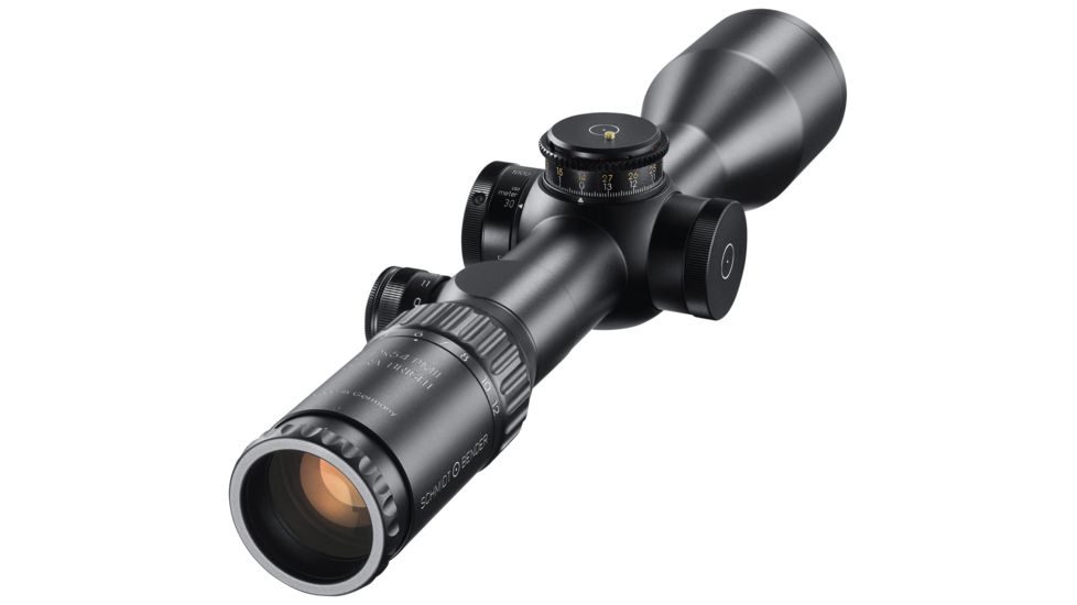 Schmidt &amp; Bender 3-12x56mm PM II Ultra Bright Rifle Scope, 34 mm, P3L Reticle, Black, 670-911-882