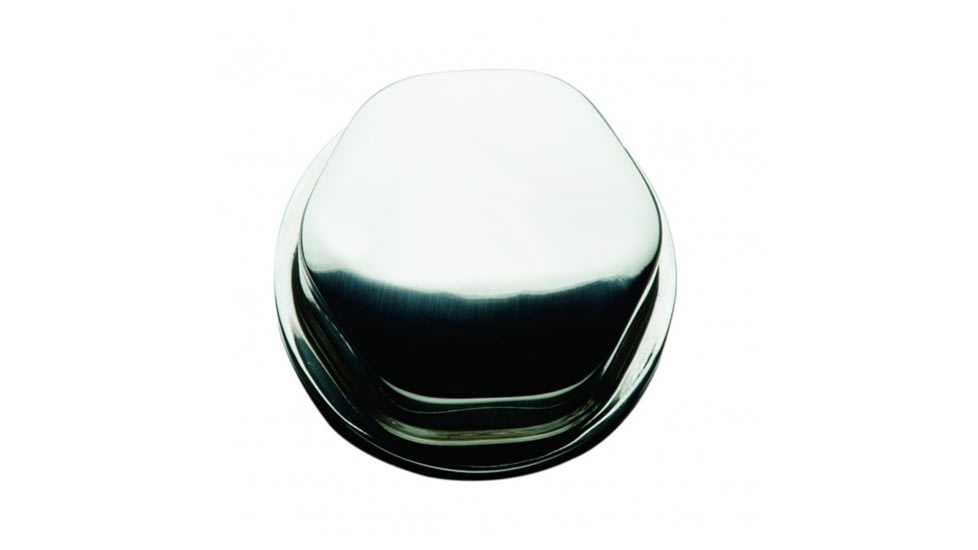 Schmitt &amp; Ongaro Marine Faux Center Nut - Chrome/Plastic - 1/2"&amp; 3/4" Base - For Cast Steering Wheels 56443