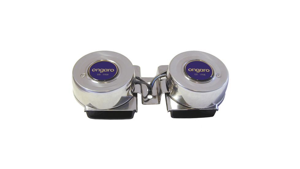 Schmitt &amp; Ongaro Marine SS Mini Compact Twin Horn - 12V 41512