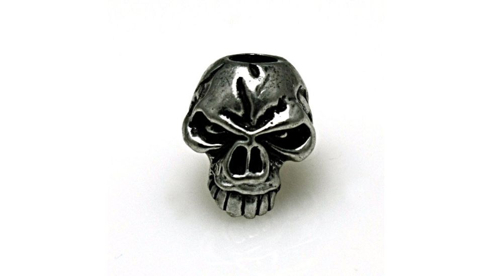 Schmuckatelli CO Emerson Skull Bead, Pewter, SUEP