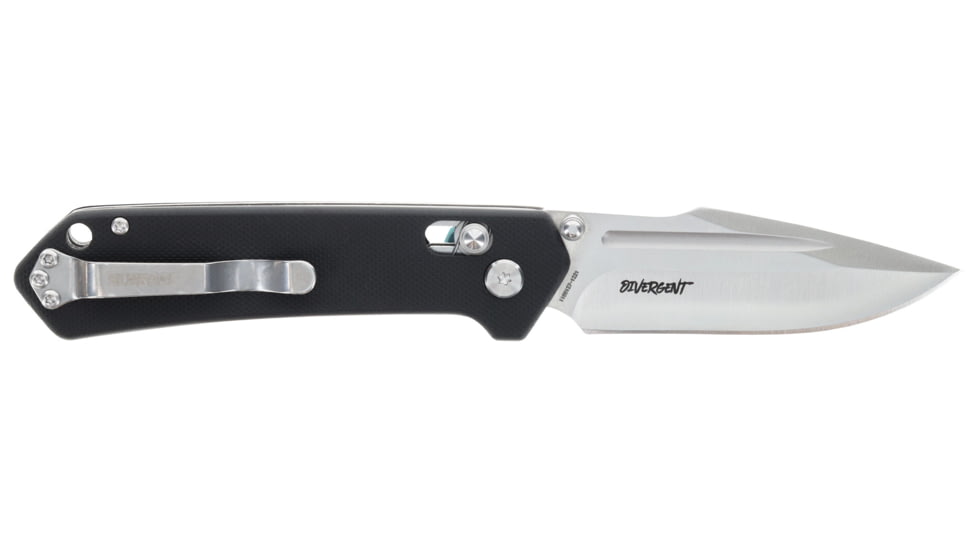 Schrade Divergent Pivot Lock Folding Knife, AUS-8 Steel Blade, G10 Handle, 1182620