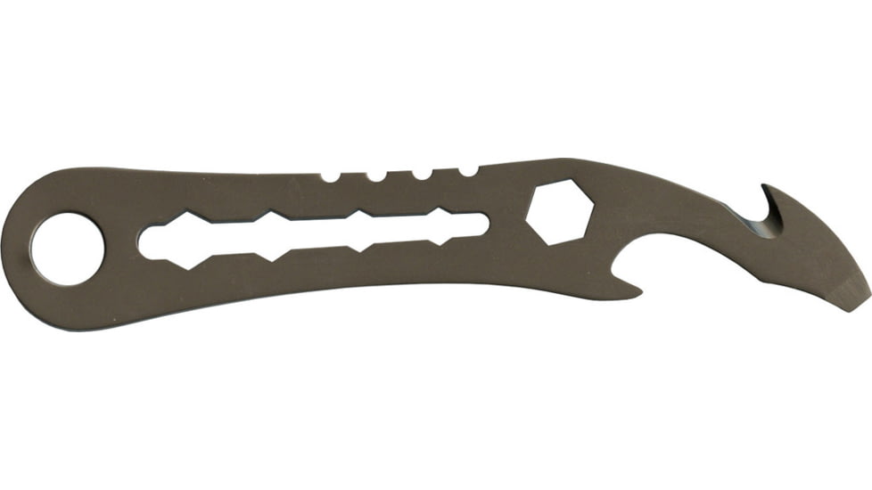 Schrade Extreme Survival Full Tang Fixed Blade Knife and Tool,6.6in Steel Drop Point Blade,Black TPE Wrapped Handle,Clam Package SCHF27CP