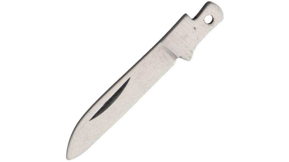 Schrade Replacement Knife Blade for Fixed & Folding Knives 1.375in, Pen Blade, Nail Nick, S541