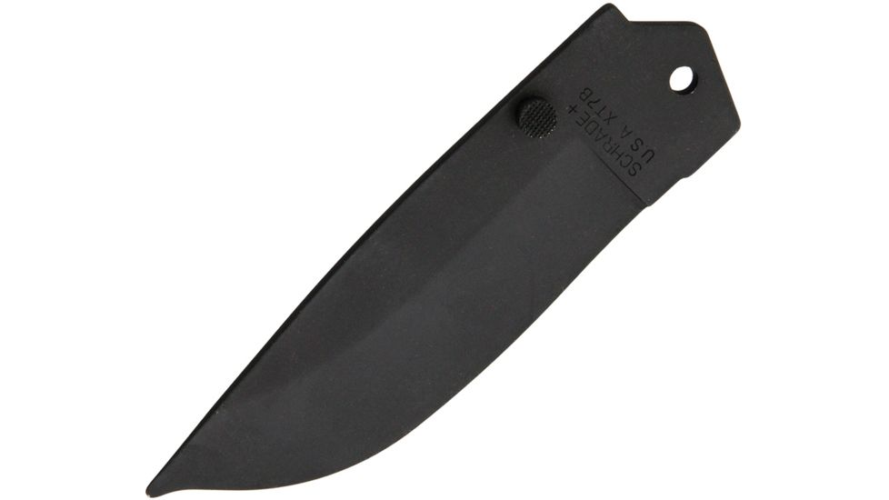 Schrade Folding Knife Blade Fixed Blade Knife, 3.625in, Stainless Blade S480
