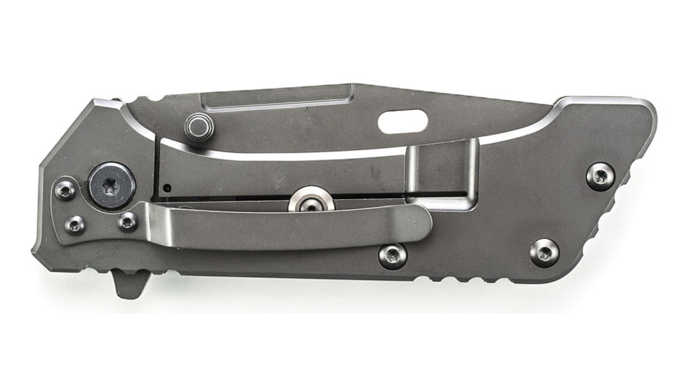 Schrade Frame Lock Folding Knife,3.7in Titanium High Carbon Steel Partially Serrated Tanto Blade,Titanium Coated Stainless Steel Handle,Clam Package SCH301SCP