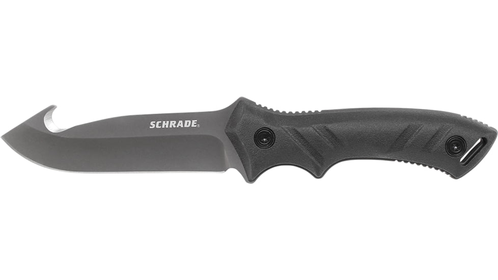 Full Tang Fixed Blade Knife, Black / Silver, Medium