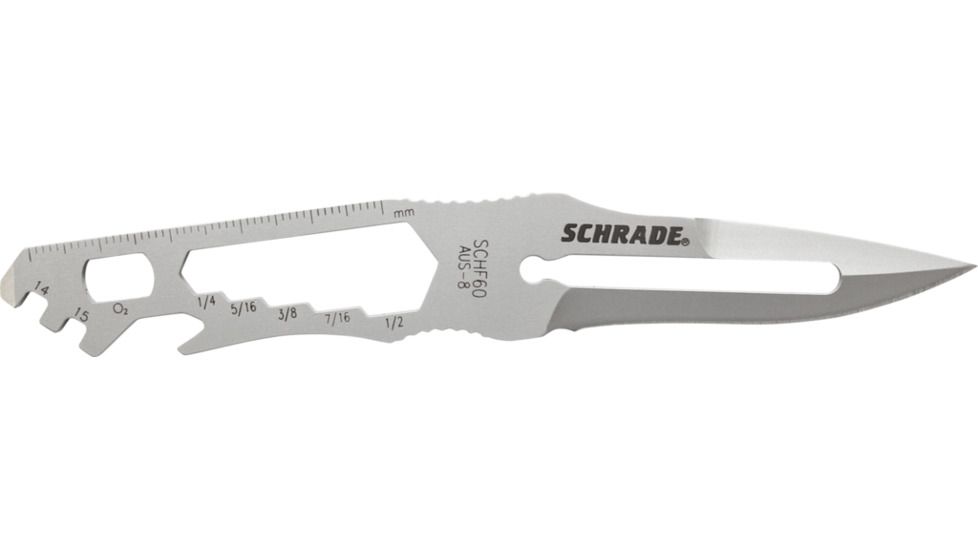 Full Tang Fixed Blade Neck/Belt Knife, Black / Silver, Medium