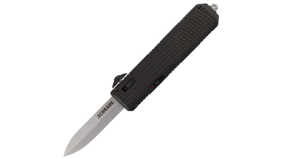 Schrade Gen 4 OTF Assist, BLK Alum. Handle, Plain, SCHOTF5