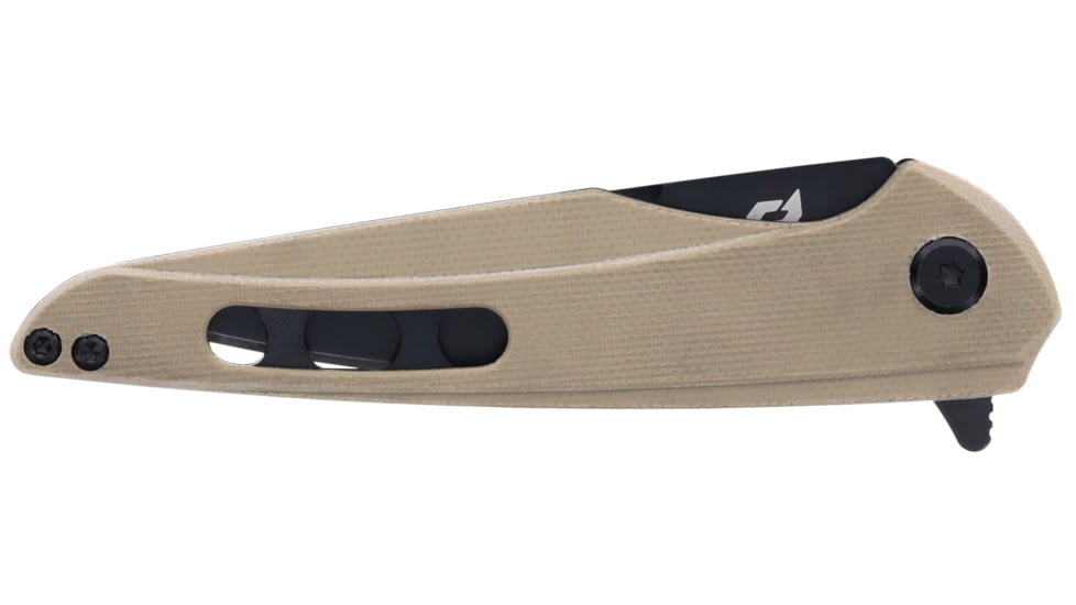 Schrade Kinetic Folding Knife, AUS-9 Stainless Steel Blade, G10 Handle, Tan, 1159316