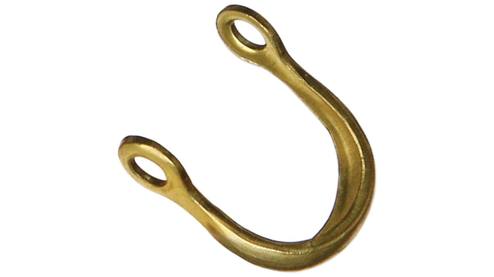 Schrade Knifemaking Brass Shackle, .5in X .375in, Measurement Given Is Approximate And May Vary Slightly, One Per Bag, Brass Construction, S220