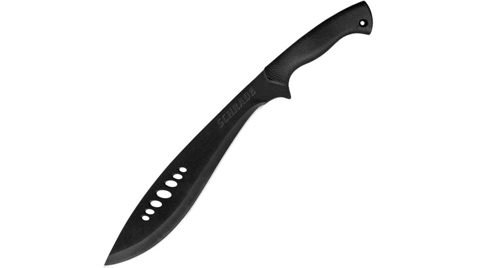 Schrade Kukri Machete, 19.70 in, Safe-T-Grip Handle, w/Nylon Sheath, SCHKM1