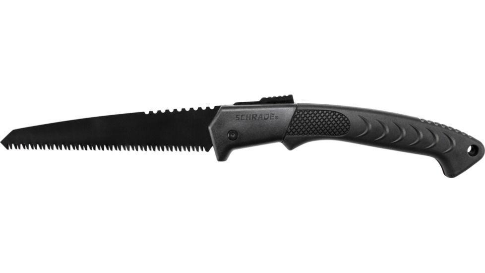 Lockback Folding Saw, Black / Silver, Medium