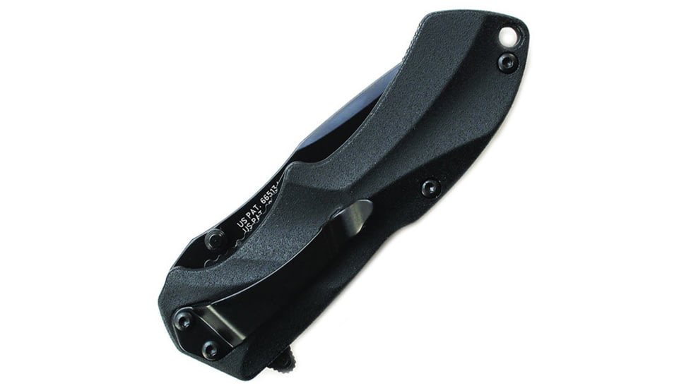 Schrade SCHA7 Mini MAGIC, BLK Alum. Handle, BLK Plain, SCHA7SMB